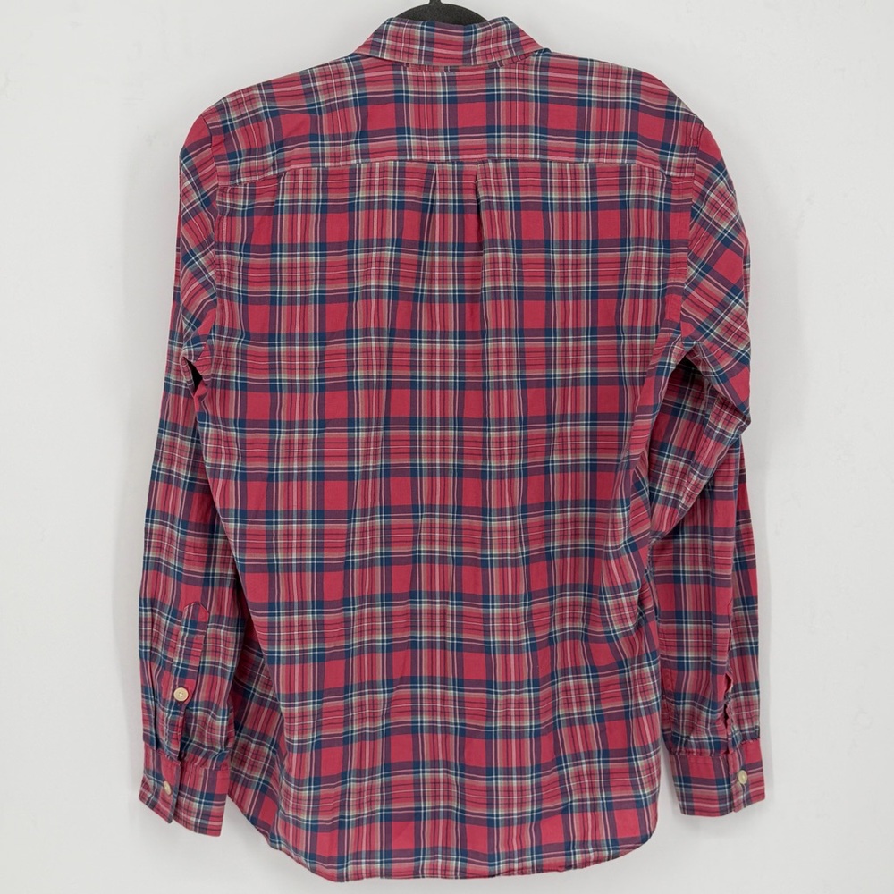 J. Crew Preppy Plaid Button Up Collared Shirt - Picture 3 of 3